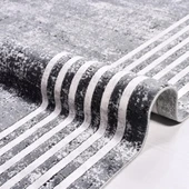 İpek Halı Roxanne Koleksiyonu 17109 Gri 100 x 300 cm - 2