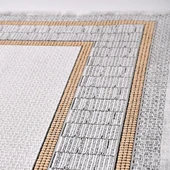 İpek Halı Roxanne Koleksiyonu 17165 Gri 100 x 200 cm - 2