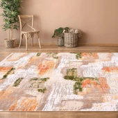 İpek Halı Safarin Koleksiyonu 7708A Bej 100 x 200 cm - 4