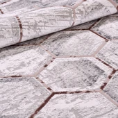 İpek Halı Anisa Koleksiyonu 15957 Gri 100 x 300 cm - 3
