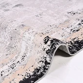 İpek Halı Kişiye Özel Ölçü Kesme Roxanne Koleksiyonu 17106 Gri 80 x 350 cm - 3