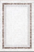 İpek Halı Kişiye Özel Ölçü Kesme Gordion Koleksiyonu 16157 Gri 200 x 500 cm - 1