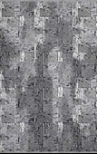 İpek Halı Kişiye Özel Ölçü Kesme Sedefkar Koleksiyonu 16600 Gri 200 x 550 cm - 1