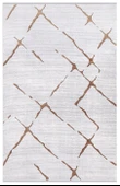 İpek Halı Kişiye Özel Ölçü Kesme Roxanne Koleksiyonu 17171 Gri 100 x 600 cm - 1