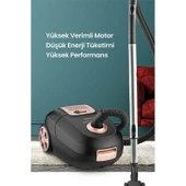 Goldmaster GM-7575 Zen 1400 W Toz Torbalı Süpürge - 5