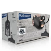 Goldmaster GM-7575 Zen 1400 W Toz Torbalı Süpürge - 3