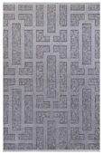 İpek Halı Yolluk Halısı 80x150 Roxanne 17259 Gri - 1