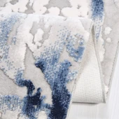 İpek Halı Yolluk Halısı 100x300 Safarin 7643A Mavi - 2