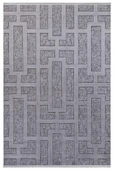 İpek Halı Kişiye Özel Ölçü Kesme Roxanne Koleksiyonu 17259 Gri 200 x 350 cm - 1
