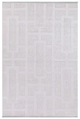 İpek Halı Kesme Kişiye Özel Ölçü Yolluk Halısı 100x600 Roxanne 17258 Gri - 1