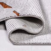 İpek Halı Kişiye Özel Ölçü Yolluk Halısı 100x350 Roxanne 17171 Gri - 4
