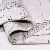 İpek Halı Kesme Kişiye Özel Ölçü Yolluk Halısı 100x400 Roxanne 17169 Gri - 2