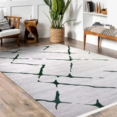 İpek Halı Kişiye Özel Ölçü Yolluk Halısı 100x650 Roxanne 17138 Gri - 4