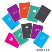 Mopak Pastel Spiralli PP Kapak A4 72 yp Çizgili Defter - 1