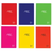 Keskin Color Free PP Kapak Dikişli Kareli Defter A4 100 Yaprak 320442-99 - 1