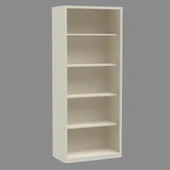 Raflı Çelik Dosya Dolabı Kütüphane Kapısız 80X50X195 Raflı Metal Dolap Ofis Dolapları Arşiv , Garaj , Bahçe , Kiler , Ba - 2