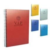 Gıpta Vip Spiralli Deri Kapak Çizgili Defter A4 140 Yaprak 1080 - 1