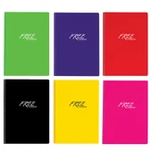 Keskin Color Free Pastel Defter PP Kapak Çizgili A4 80 Yaprak 320421-99 - 1