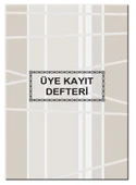 CEM MATBAA ÜYE KAYIT DEFTERİ 40 YAPRAK - 1