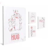 Gıpta White Notebook A4 Tel Dikiş Pp Kapak Defter Kareli 40Yp 4343 - 1