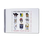 Akademi Çocuk Tükenmez 25x35cm Resim Defteri-1 Ressam Kediler 3012 - 1