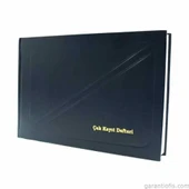 Dilman Çek Kayıt Defteri (17 x 24 cm - 96 Yaprak) - 1