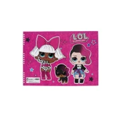 Keskin Color Resim Defteri L.O.L 25x35 cm 15 Yaprak - 5