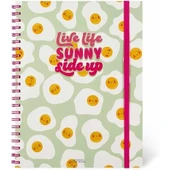 LEGAMİ A4NOTS OKUL DEFTERİ TRİO SPİRALLİ EGG - 1