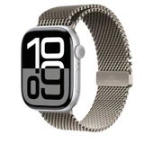 Apple Watch 44mm KRD-100 Titanyum Hasır Kordon - 7