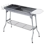 Madfox Grillmate Portatif Katlanır BBQ Mangal Silver 547307 - 1