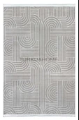 Novo Home Halı Özel Ölçü Oda Halısı 120x250 Orkide ORK0401 Gri - 1