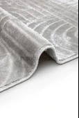 Novo Home Halı Özel Ölçü Oda Halısı 120x350 Orkide ORK0401 Gri - 3