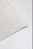 Novo Home Halı Özel Ölçü Salon Halısı 200x290 Orkide ORK0205 Beyaz - 4