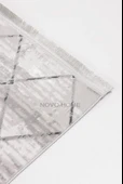 Novo Home Halı Kişiye Özel Ölçü Yolluk Halısı 100x500 Orkide ORK0304 Kahve - 3