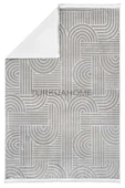 Novo Home Halı Özel Ölçü Oda Halısı 120x250 Orkide ORK0401 Gri - 2