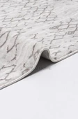Novo Home Halı Kişiye Özel Ölçü Yolluk Halısı 100x250 Lotus LTS0205 Beyaz - 6