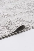 Novo Home Halı Kişiye Özel Ölçü Yolluk Halısı 100x250 Lotus LTS0205 Beyaz - 7