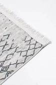 Novo Home Halı Özel Ölçü Oda Halısı 120x300 Lotus LTS0212 Mavi - 4