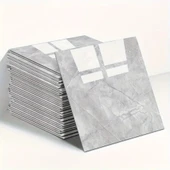 Mermer Desen Duvar Sticker Gri 30 x 30 Cm 1 Adet - 1