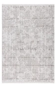 Novo Home Halı Kişiye Özel Ölçü Yolluk Halısı 100x250 Lotus LTS0205 Beyaz - 1