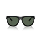 Ray-Ban Boyfriend Reverse Güneş Gözlüğü RBR0501S 6677VR 56 Ekartman Black Dark Green - 5