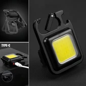 3 Led Modlu Mini Asılabilen Led Kamp Aydınlatması Güçlü El Feneri  Açacaklı -Mıknatıslı (483483) - 3