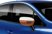 Araç Ayna Kılıfı 2 Adet - Baby On Board (483483) - 1