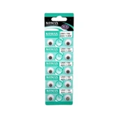 AG3 Saat Pili - Düğme Pil 10lu Paket LR41/192 1.55V (483483) - 1