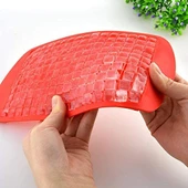 160 Bölmeli Mini Küp Silikon Buz Kalıbı Buzluk (483483) - 1