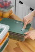 Tupper Model - Vakumlu - Mikrodalga Buzluk Saklama Kabı 5LT (483483) - 4