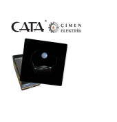CATA CT 5170 1W Siyah Kasa Sensörlü Koridor Aydınlatması 3200K Gün Işığı - 1