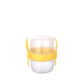 Çift Hazneli - Çatal Kaşıklı Portatif Müsli -Atıştırmalık Kabı 500 ML (483483) - 4