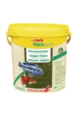 Sera Flora Nature Bitkisel Pul Balık Yemi 2 Kg 10 Lt - 1