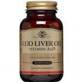 Solgar Cod Liver Oil 100 Kapsül - 1
